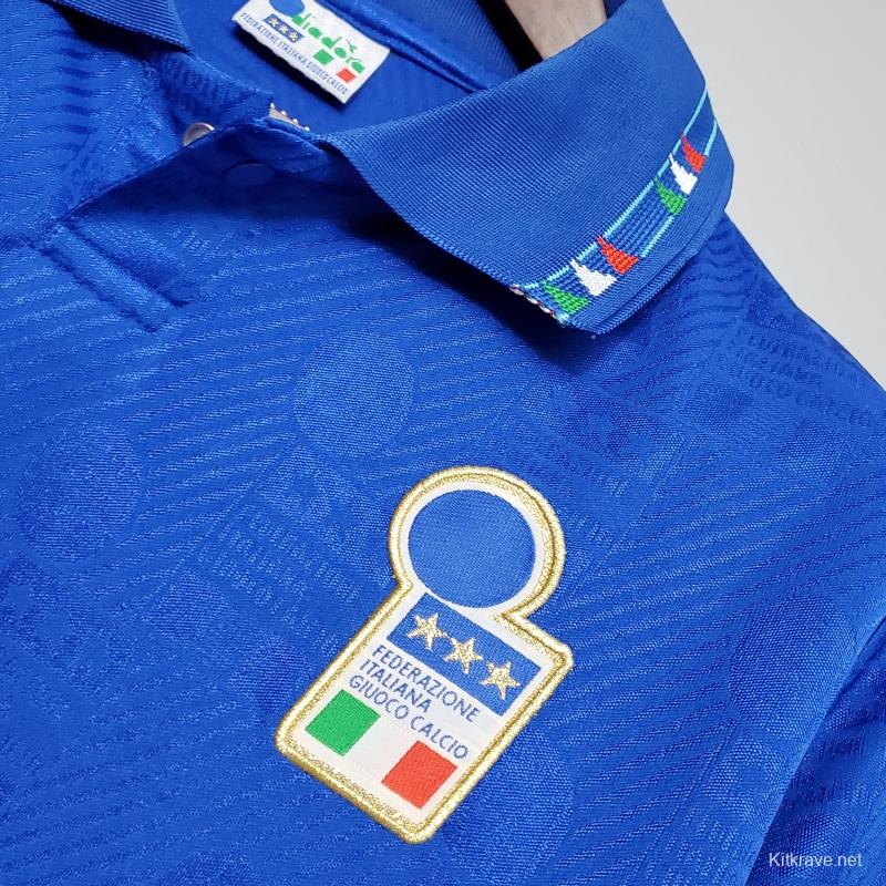 Retro Italy 1994 home Soccer Jersey