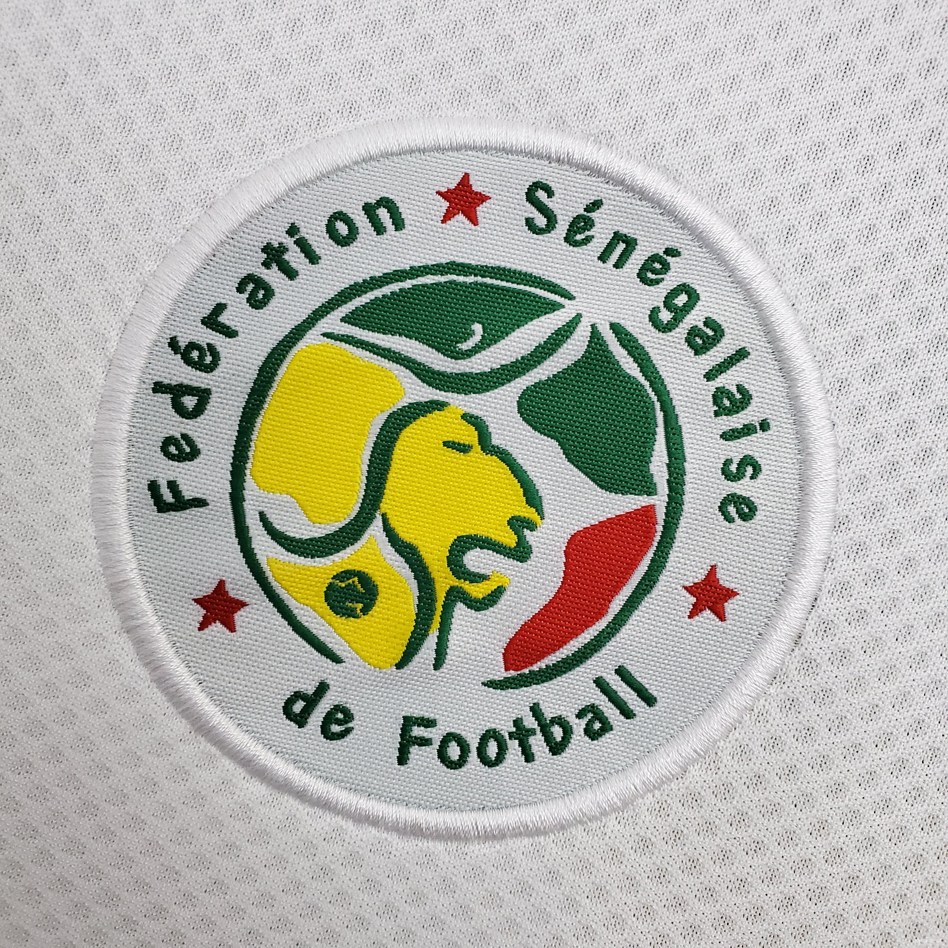 Retro 2002 Senegal white Soccer Jersey