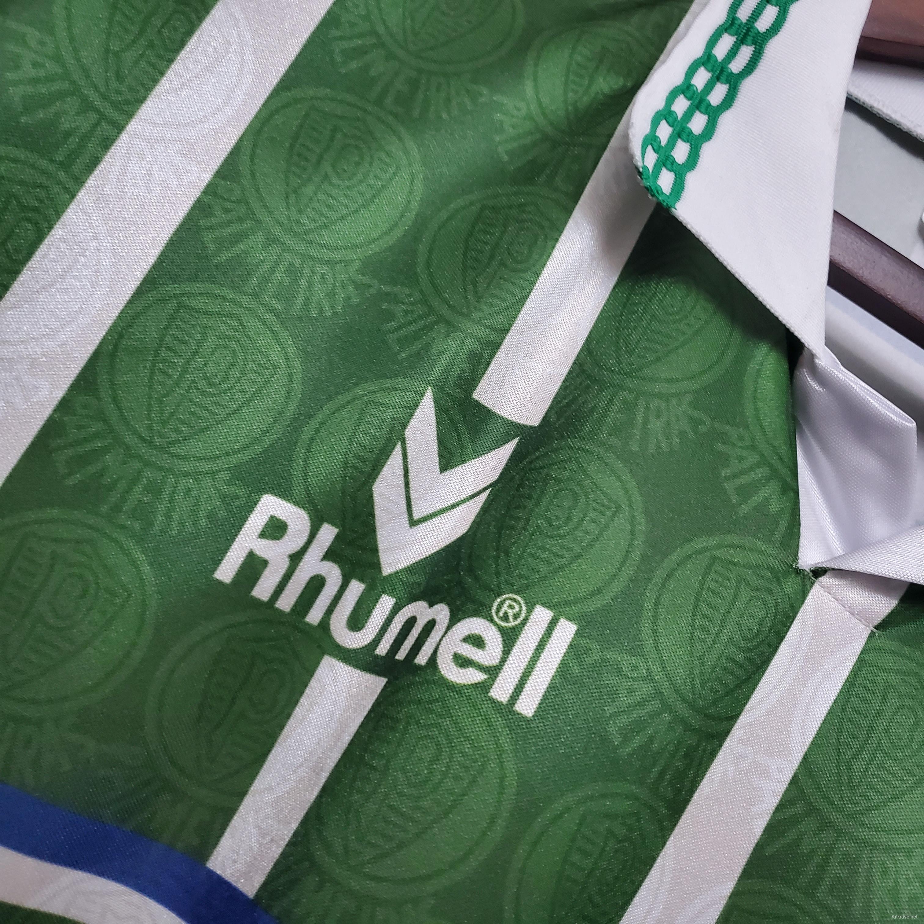 Retro 93/94 Palmeiras home Soccer Jersey