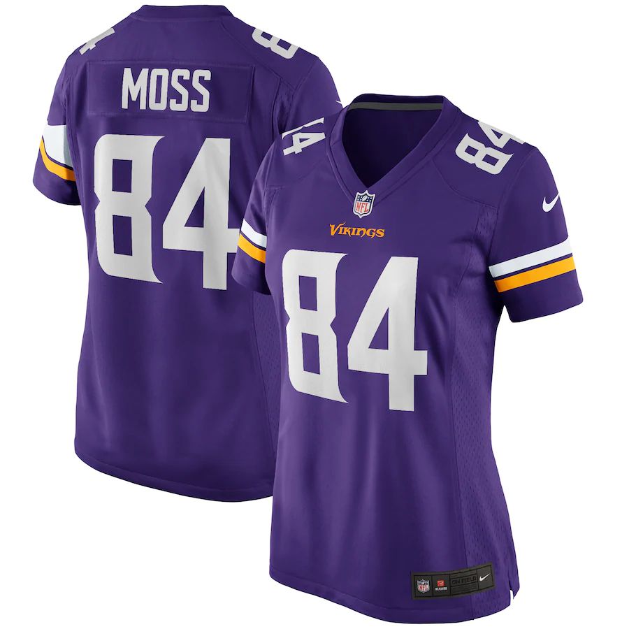 Women's Randy Moss Purple Retired Player Limited Team Jersey