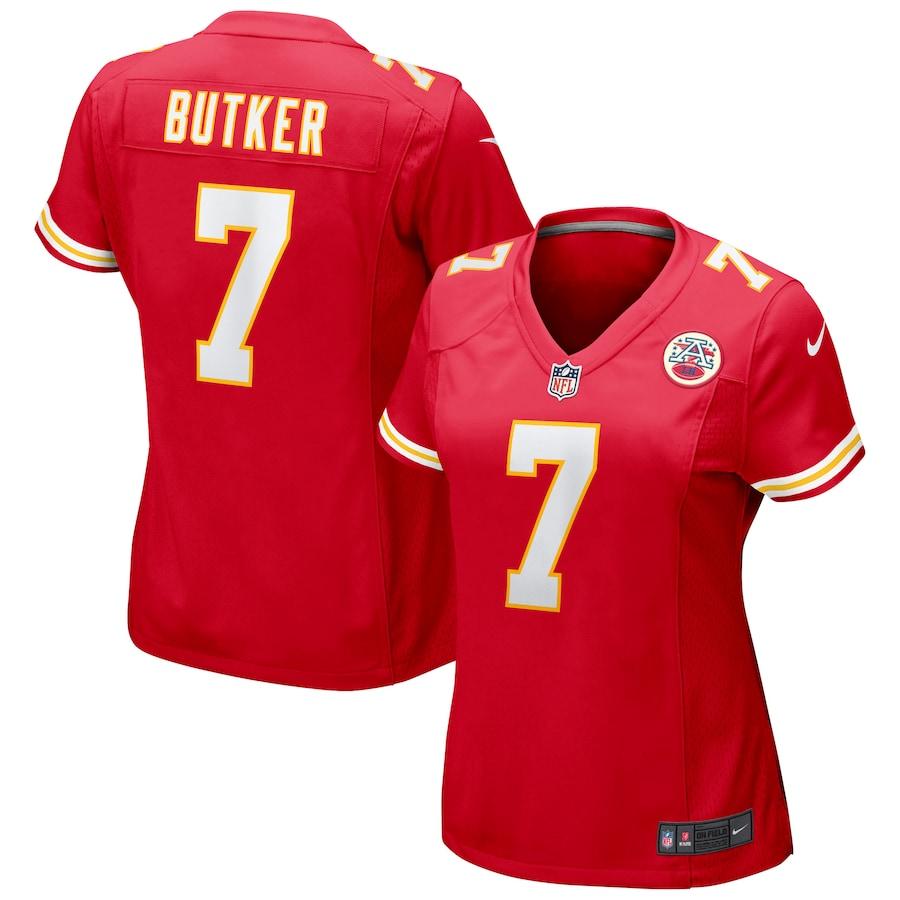 Women's Harrison Butker Red Player Limited Team Jersey