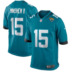 Men's Gardner Minshew II Teal Player Limited Team Jersey