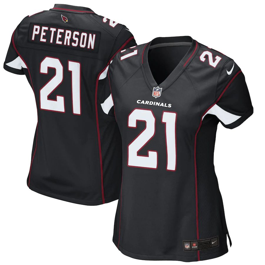 Women's Patrick Peterson Black Player Limited Team Jersey