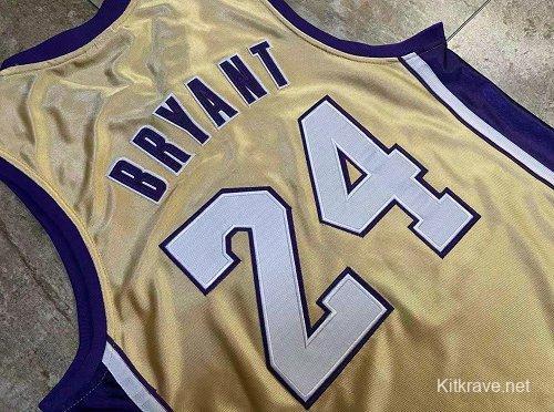 Men's Kobe Bryant Golden Retro Classic Team Jersey