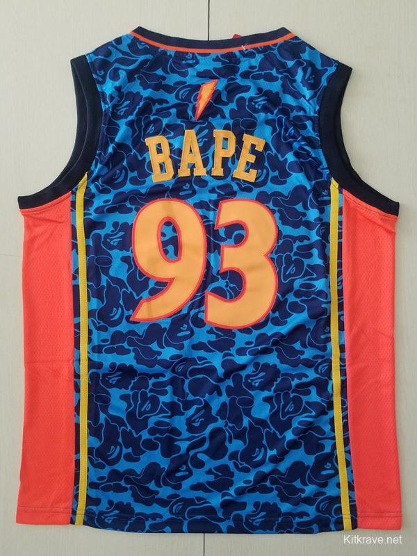 Men's No. 93 Fashion Edition Basketball Jersey