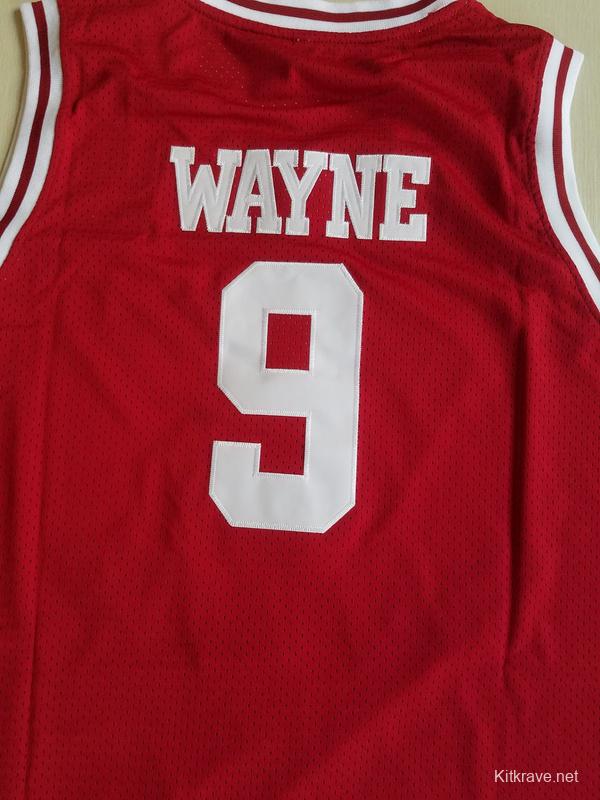 Dwayne Wayne 9 Hillman College Theater Maroon Basketball Jersey A Different World