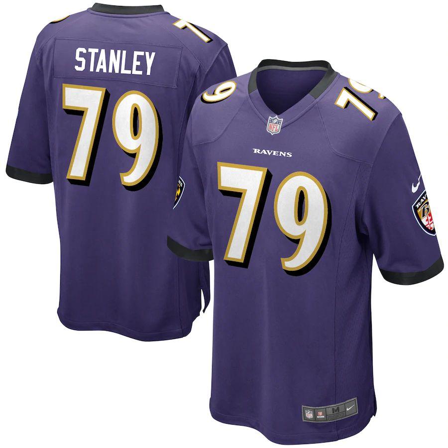 Men's Ronnie Stanley Purple Player Limited Team Jersey