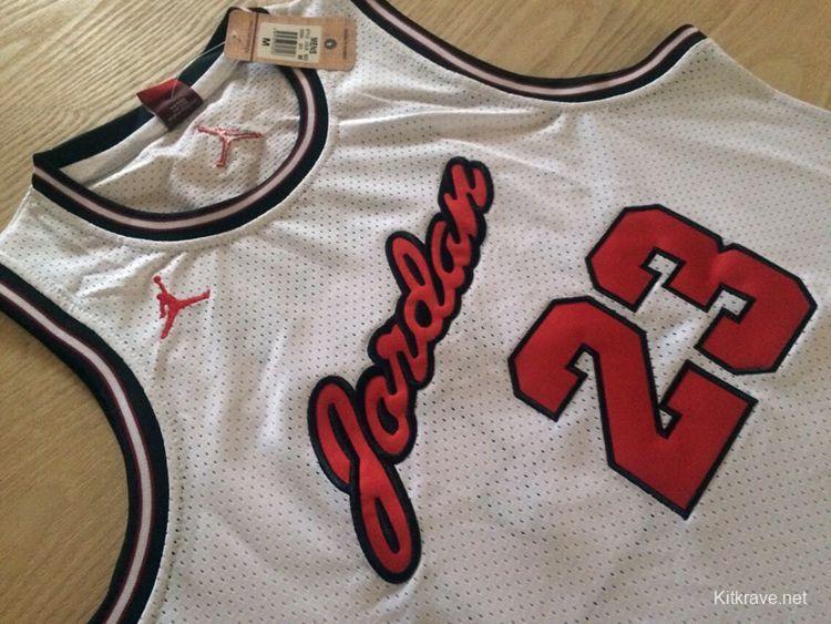 Men's Michael Jordan White Retro Classic Team Jersey