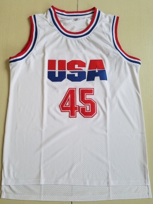 Donald Trump 45 USA Basketball Jersey