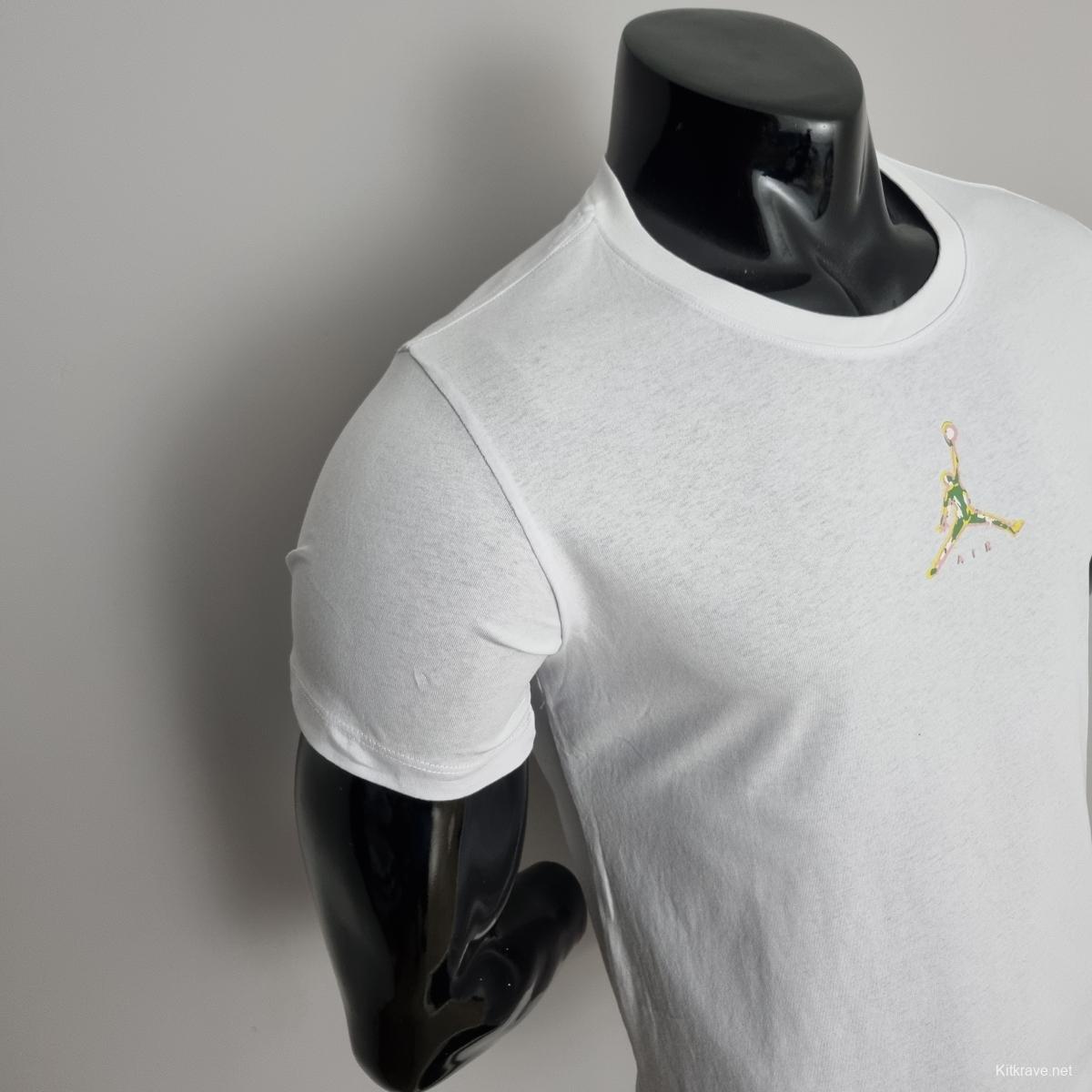 Mens Jordan Casual White T-Shirts #K000155