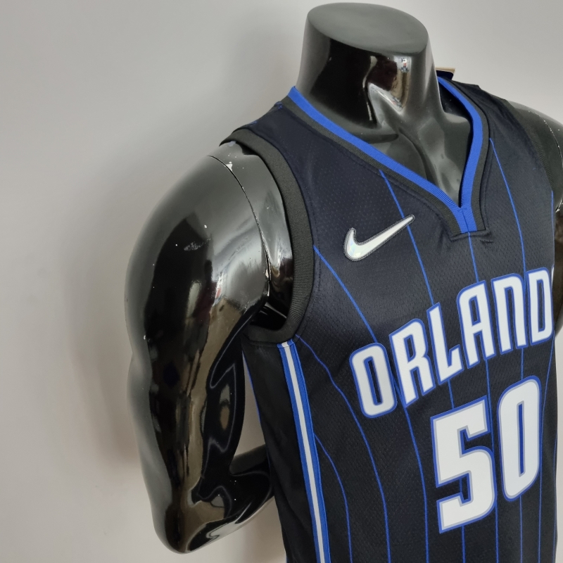 75th Anniversary Anthony#50 Orlando Magic Black NBA Jersey