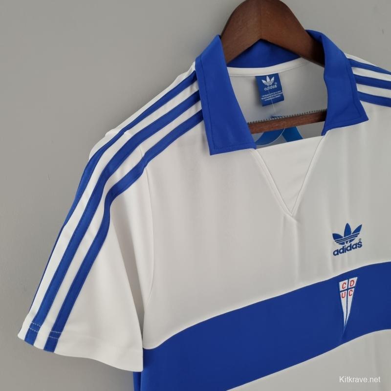 Retro 1984 Deportivo Universidad Católica Home Soccer Jersey