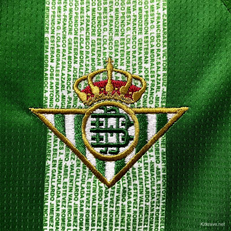 22/23 Real Betis King's Cup Version Home  Soccer Jersey