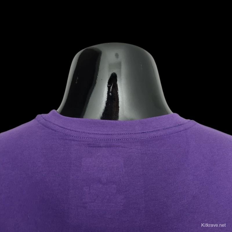 2022 NBA Jordan 23 Purple T-shirts #0050