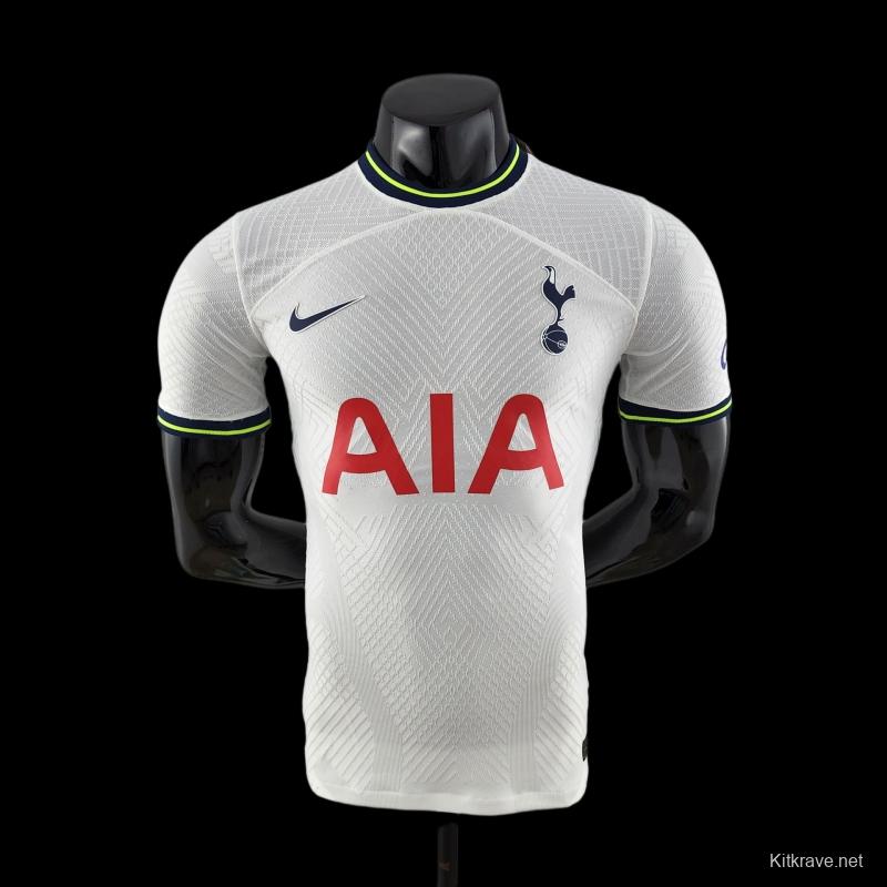 Player Version 22/23 Tottenham Hotspur Home Soccer Jersey