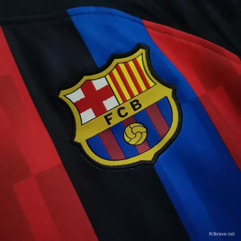 22 23 Barcelona Home Soccer Jersey