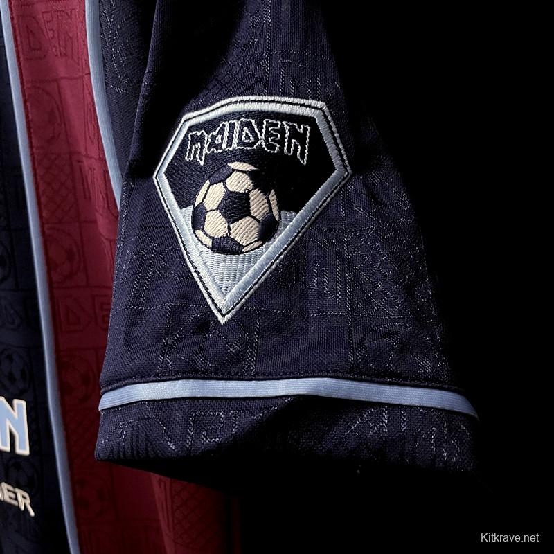 Retro 2011 West Ham Iron Maiden Home Soccer Jersey