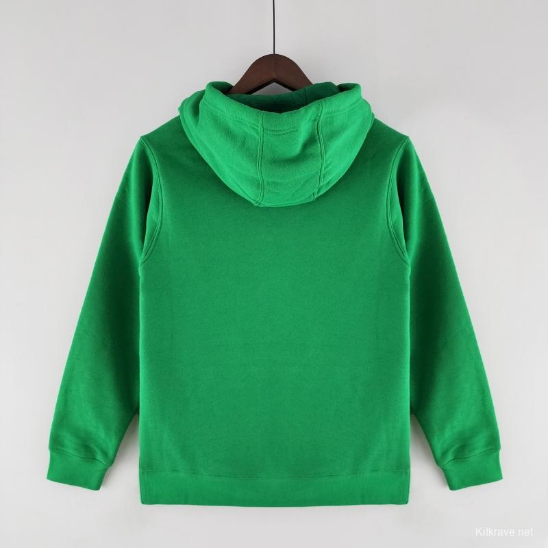 2022 Brazil Hoodie Green