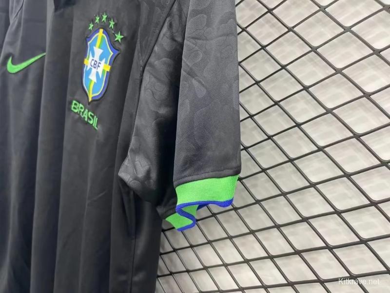 2022 Brazil Black Special Edition Jersey