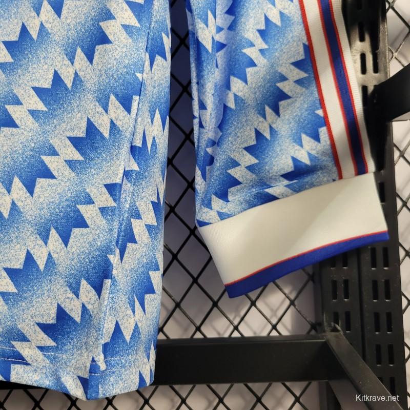 Retro Long Sleeve 90/92 Manchester United Away Jersey