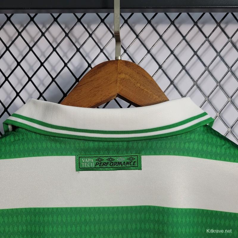 Retro 98/99 Celtic Home Champion Jersey