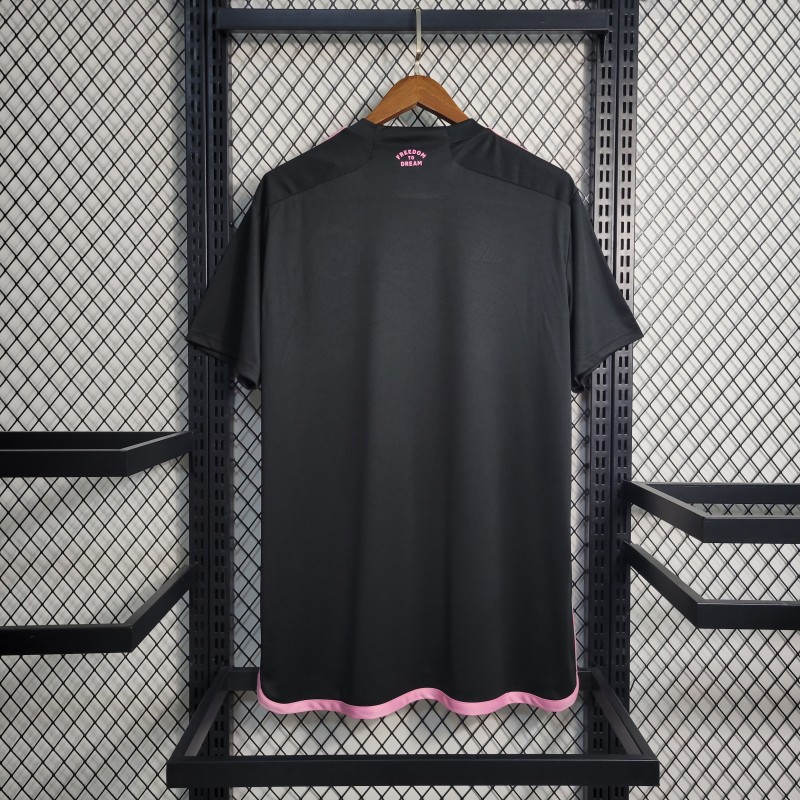 23-24 Inter Miami Away Black Jersey