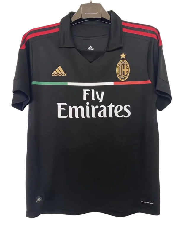 Retro 11/12 AC Milan Third Black Jersey