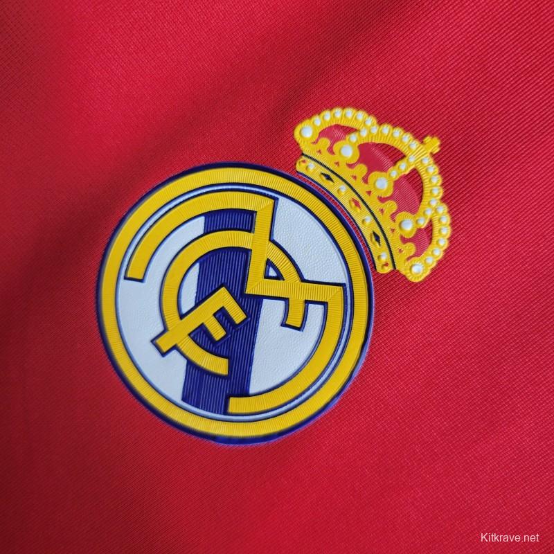 Retro11-12 Real Madrid Away Red Jersey