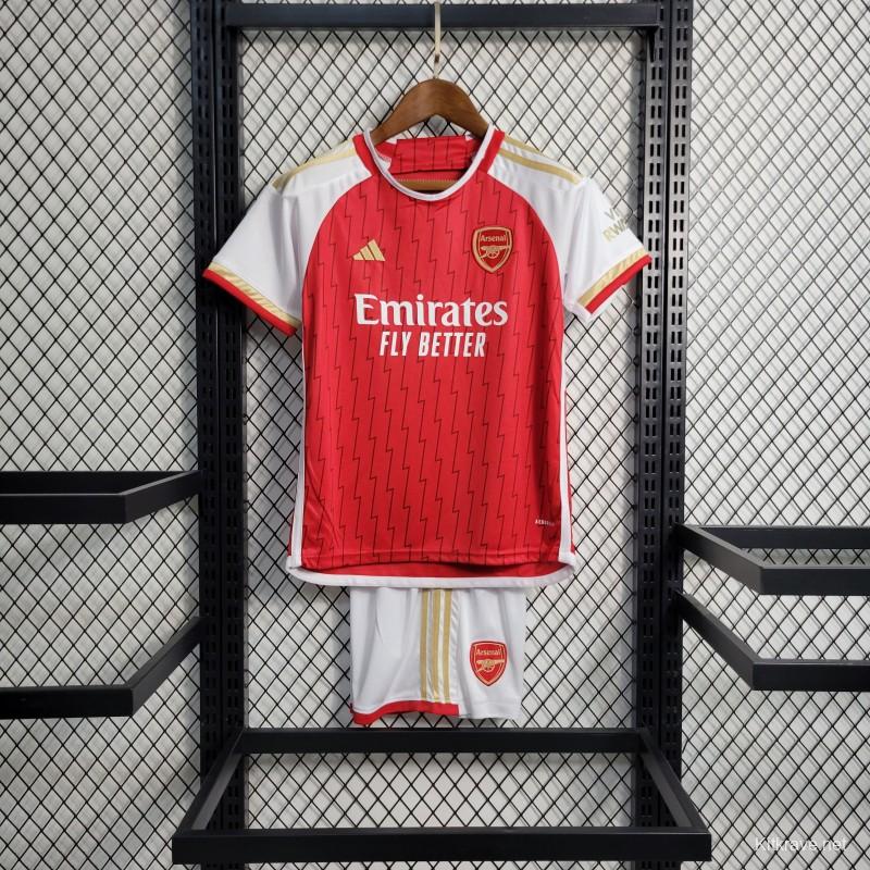 23-24 Kids Arsenal Home Jersey