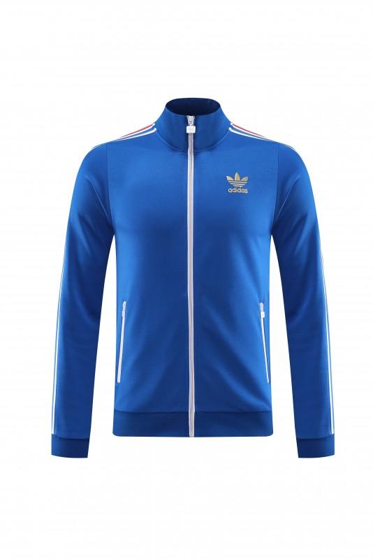 2023 Adidas Original Blue Full Zipper Jacket +Pants