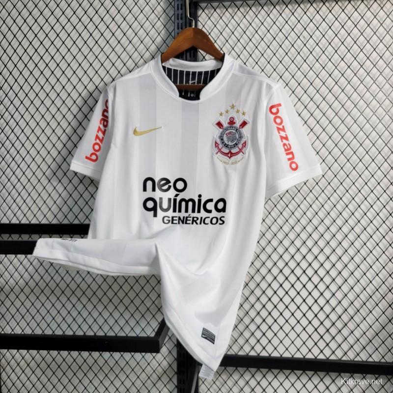 Retro 10/11 Corinthians Home Jersey