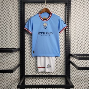 22-23 Kids Manchester City Home Jersey