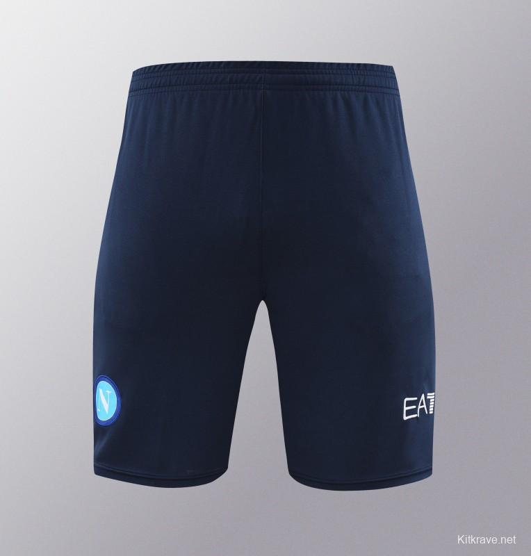 23/24 Napoli Navy/Blue Short Sleeve Jeresy+Shorts