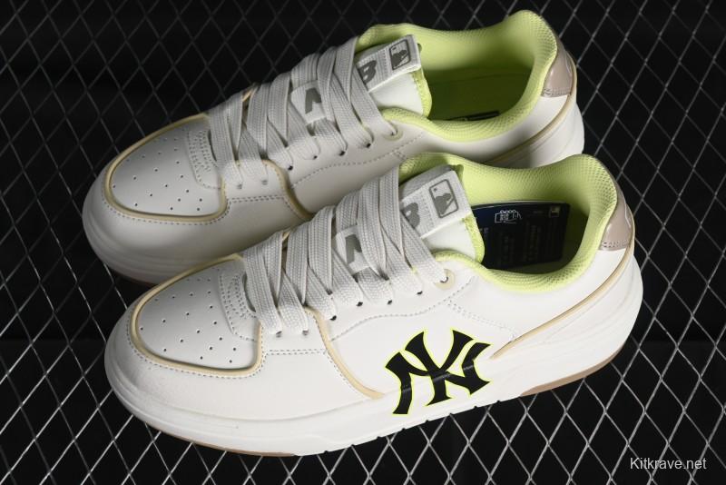 MLB Chunky Liner Basic New York Yankees Thick Sole Platform Sneakers with 6cm Height Increase - 3ASXCA12N50BGS