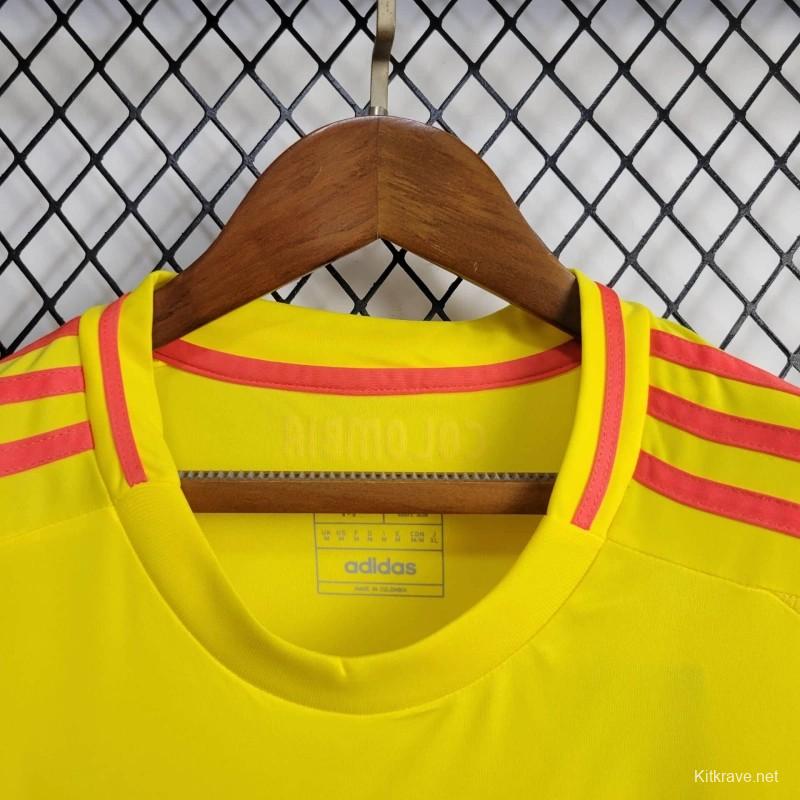 2024 Women Colombia Home Jersey