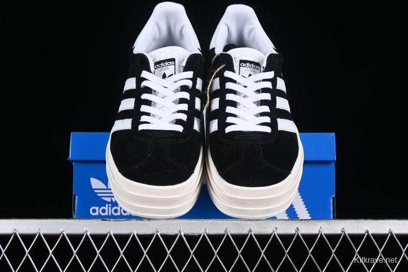 Adidas Originals Gazelle Bold HQ6912 Low-Top Sneakers with Thick Sole for Casual Wear Anti-Slip and Durable - HQ6912