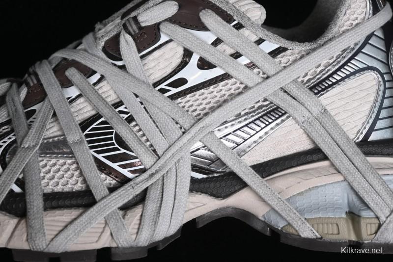 Balenciaga Phantom Sneaker 10th Generation Lace-Up Running Shoes with Transparent Heel Strap - W3XLL2097