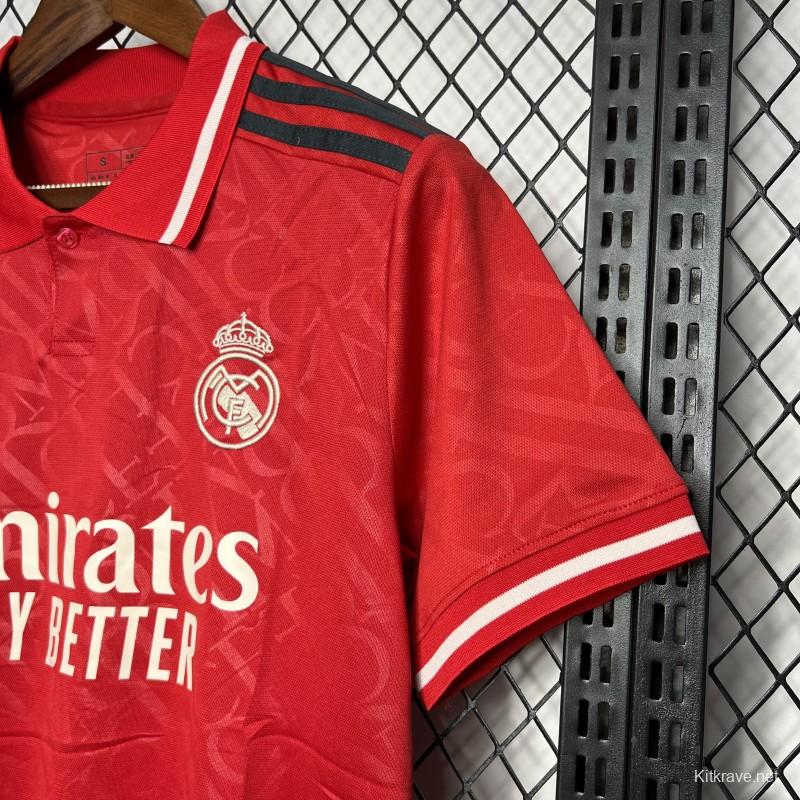 24/25 Real Madrid Red Jersey