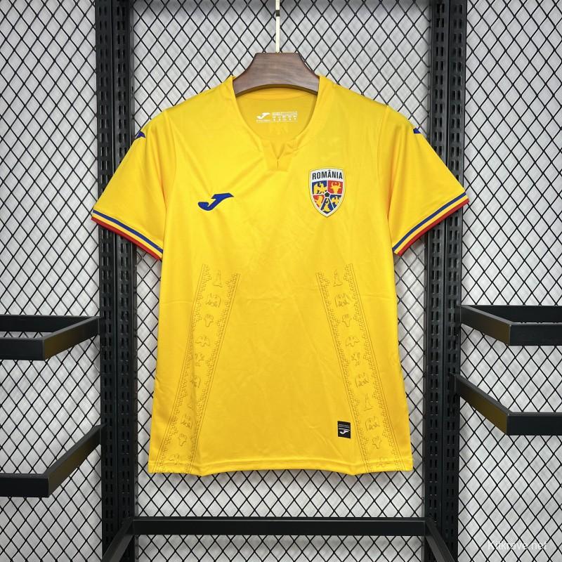 2024 Romania Euro Home Jersey