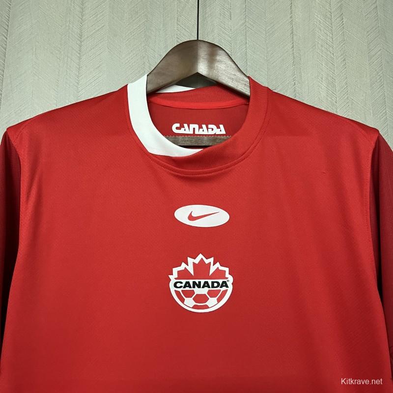 2024 Canada Home Jersey S-XXXXL