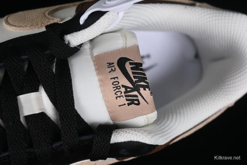 Nike Air Force 1 '07 Low Casual Sneakers with Full-Length Air Cushion - FB3355-200