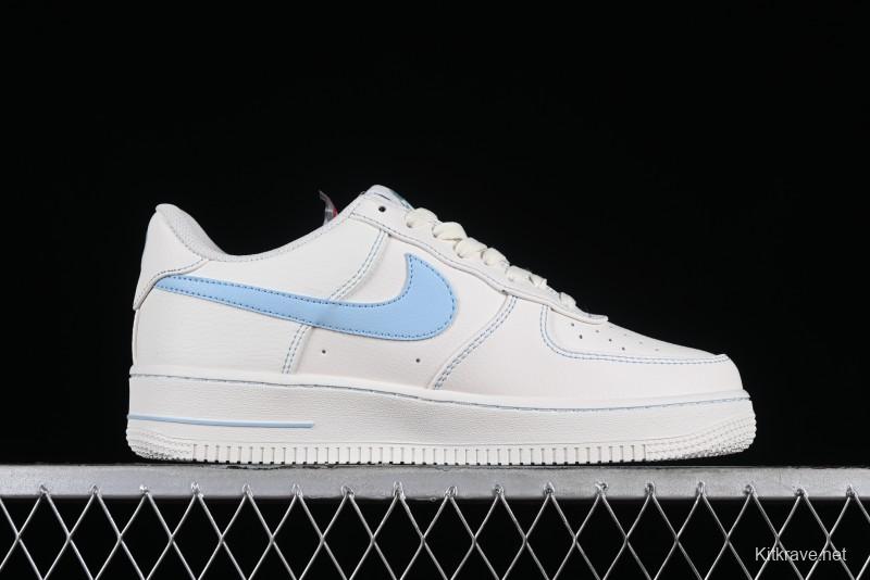 Nike Vlone x Air Force 1 '07 Low Light Bone Casual Sneakers - AA5360-008