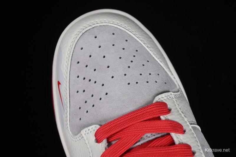 Nike SB Dunk Low Chinese New Year Limited Edition - Lucky Red Anniversary Custom Low-Top Casual Sneakers - CR8033-506