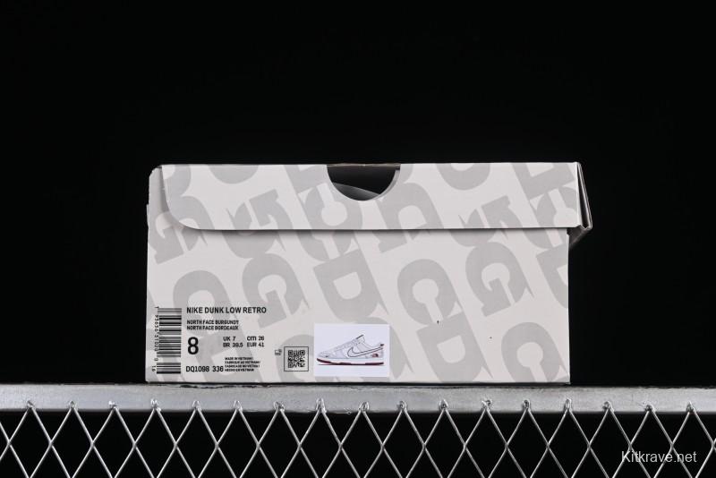 Nike Dunk Low The North Face CDG Collaboration - Grey Skateboard Shoes - DQ1098-336