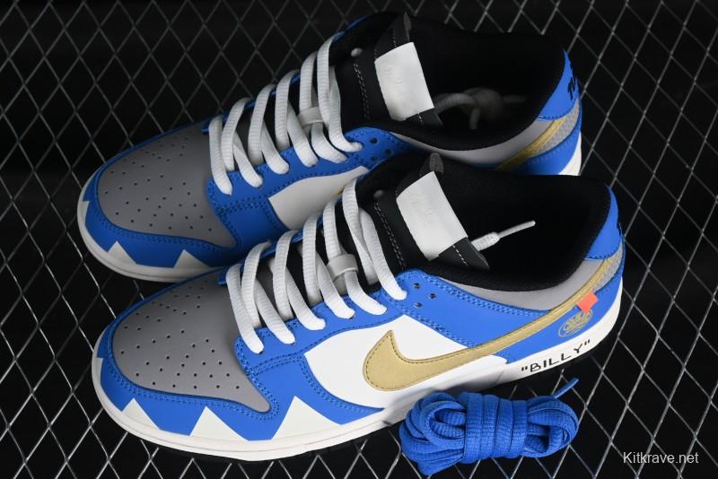 Nike SB Dunk Low Power Rangers Triceratops Colorway Low-Top Casual Skateboarding Shoes - ZZ1998-007