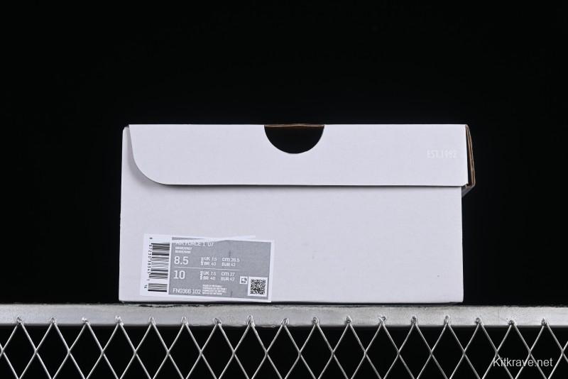 Nike Air Force 1 '07 Low Customized Anime Theme Gradient Grey Swoosh Casual Sneakers - FN0366-102