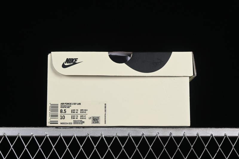 Nike Nocta x Nike Air Force 1 '07 Low Casual Sneakers with 3M Reflective Details and Full-Length Air Cushion - NO0224-023