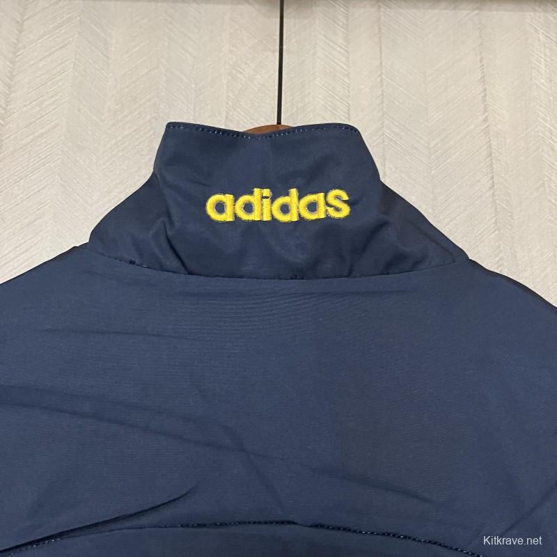 2024 Spain Navy Windbreaker