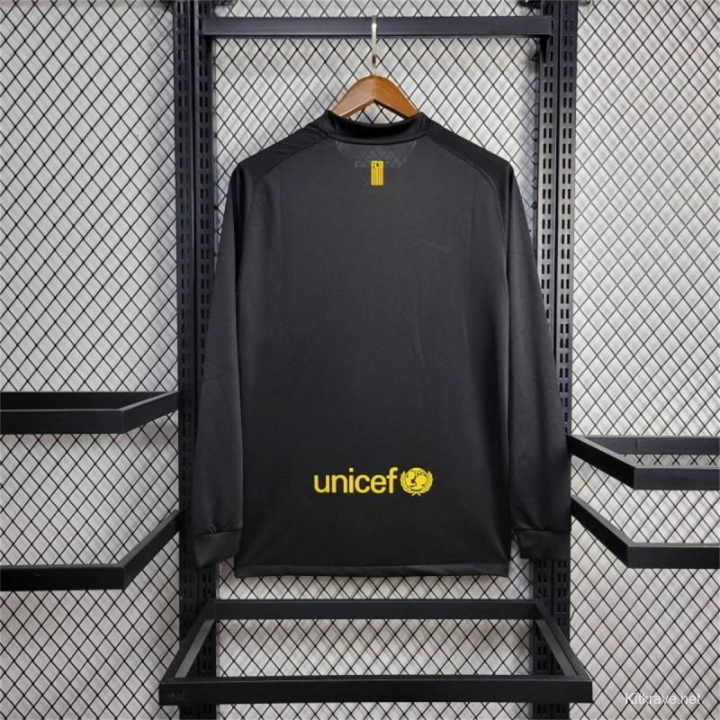 11/12 Retro Barcelona Away Long Sleeve Jersey