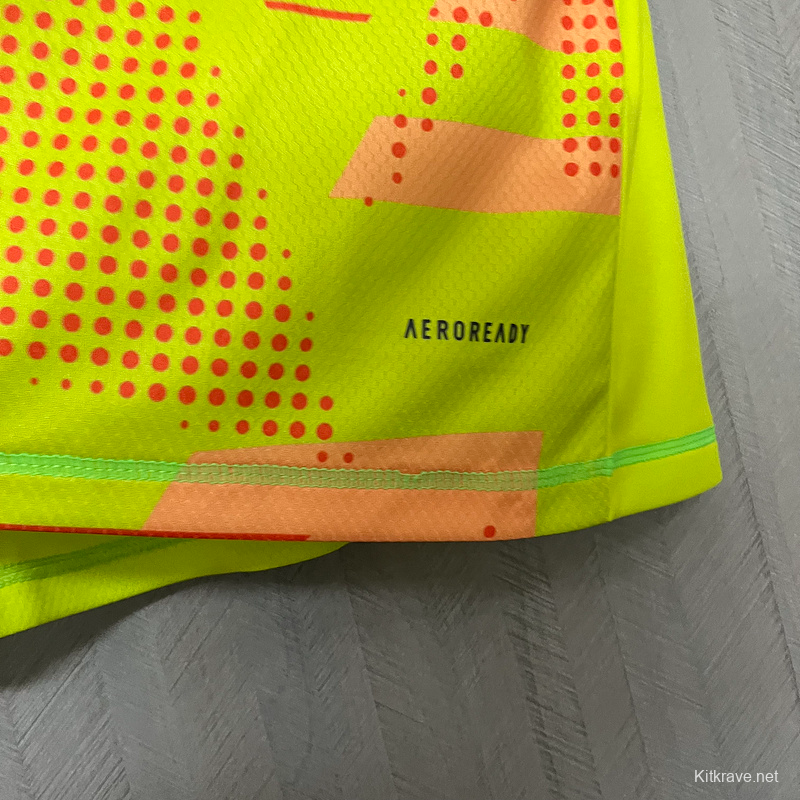 25/26 Flamengo Goalkeeper Fluorescent Green Jersey S-XXXXL